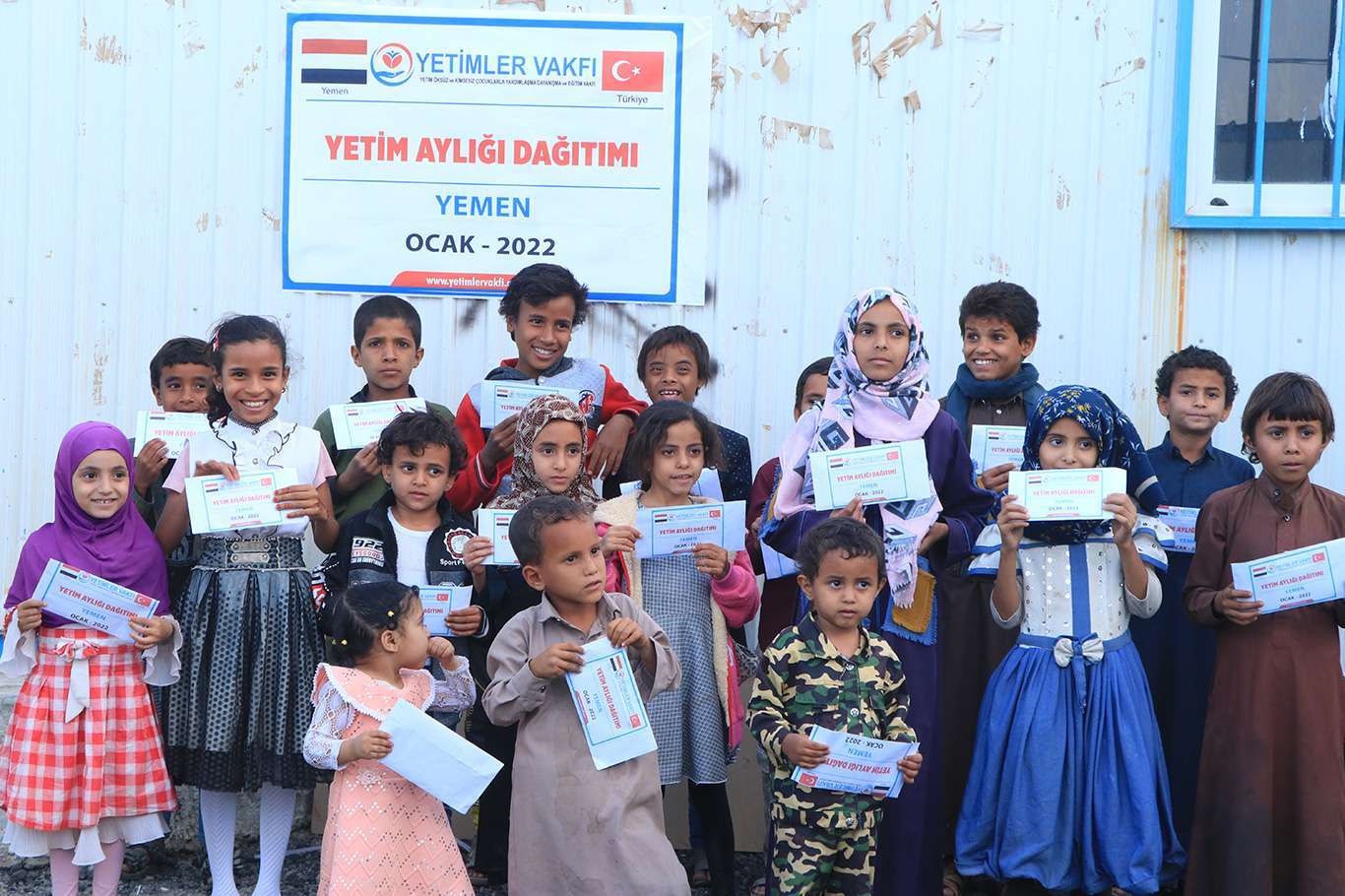 Orphans Foundation provides humanitarian aid to Yemen